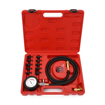 12pcs Engine Oil Pressure Test Kit Tester Car Garage Alat za Low Oil Warning Devices