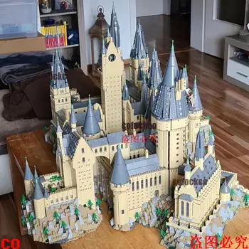 16060 Movie Castle je Kompatibilan sa 71043 Magic School of Witchcraft and Čarobnjaštva Model Building Blocks Kid Božićni Dar