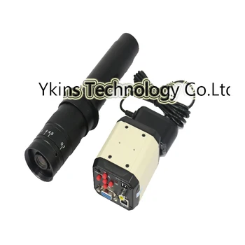 2.0 MP HD 3 in1 Industrijski Digitalni Mikroskop Industrijsko Skladište Povećalo VGA USB AV TV-Izlaza+180X zoom c-mount Objektiv C-mount Objektiv