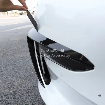 2 kom. Auto Prednja Svjetla Za maglu Obrva, Kapaka Poklopac Prednjeg Branika Za Maglu Žarulja Ukrasi Za Tesla Model 3 2017-2020 Auto Oprema