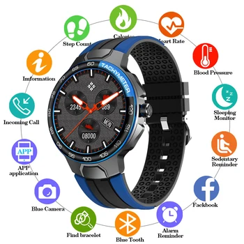 2021 novi pametni sat muške i ženske potpuno osjetljiv na dodir Bluetooth poziv Pametni sat Gospodo Puni zaslon osjetljiv na dodir Sportske fitness sat