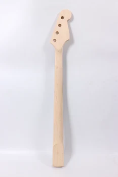 34-inčni lijevo električni bas-gitara vrat nedovršena 34-inčni lad javor je napravio rosewood fretboard