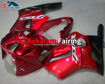 ABS Plastika Kit Za Kawasaki ZX12R 2002 2003 2004 2005 2006 ZX-12R 02 06 Crveno Crni Motocikl Izglađivanje (Lijevanje pod pritiskom)