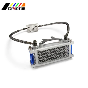 Aluminijski Radijator Uljni hlađenje Kit Za Horizontalne Motora Loncin Zongshen Lifan Shineray Zvučni 125 140CC