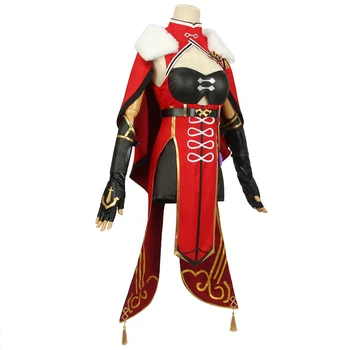 Anime! Genshin Impact Beidou Igre Odijelo Elegantna Uniforma Cosplay Halloween kostime Večernje Igranje Uloga Odjeće Za Žene 2021 NOVI