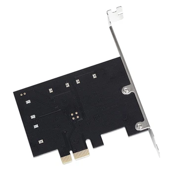 AU42 -SATA Karticu za proširenje pci-e na SATA3.0 Kartica za proširenje Stolno Računalo 4-Port Hard Disk Riser Card