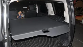 Auto-stil Crna Aluminij+Platnu Crni Zadnji Teretni Torbica Prtljažnik Shadow Sigurnost Za Land Rover LR4 Discovery 4 2010-