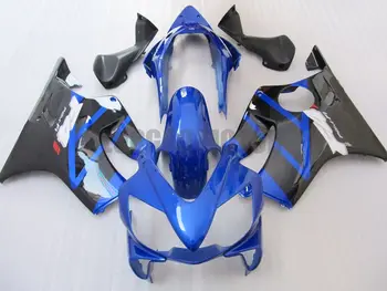 Besplatno Prilagođene Vozila Injekcije motocikl za Plava Crna HONDA CBR600 F4i oplata kit 2004 2005 2006 2007 sredstvo za njegu kože setovi 04 05 06 07