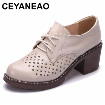 CEYANEAO / 2019 ljetne cipele-brod ženski ručni rad od prave kože ženska svakodnevni udobne ženske cipele Cipele-brod ženska ljetna obuća E1903