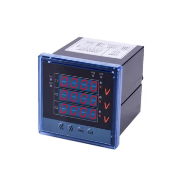 Digitalni AC 220 U 0-500 U Control Mjerač napona 80*80 Voltmetar V Monitor Potrošačke Mjerni Instrument Napona