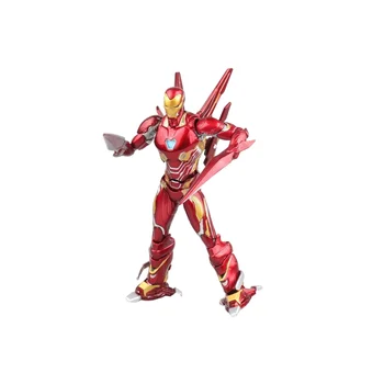 Disney i Marvel Legand Anime Lik Akcija Iron Man Figma MIKROVALNA MK50 Model PVC 17 cm Superheroj Pokretne Zglobove Igračke Za Djecu Poklon
