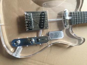 Električna gitara / akril zelena led high end TL Gitara / Kina električna gitara