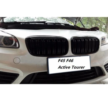 F45 Crna prednja rešetka rešetka za-BMW 2 Series 5-Seat Active Tourer & 7-Seat F46 Gran Tourer Rešetka prednjeg branika-2018