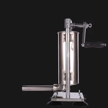 Genetika kobasica stuffer vertikalni nehrđajućeg čelika kobasica stuffer poslovni stroj za punjenje kobasica ručka