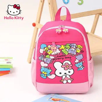 Hello Kitty Slatka Crtani Ruksak Jednostavan Vodootporan Slobodno vrijeme Velikog Kapaciteta Udobne Dječje Školske Torbe za djevojčice