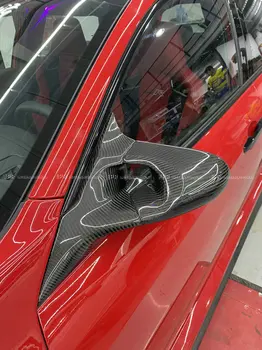 Karbonskih vlakana Za Honda Civic FK7 FK8 Type R Hatchback Aero Mirror Ganador Style CF Aero Mirror Body Kit(lijevo volanom Automobila)