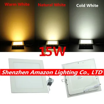 Led panel 15 W led panel žarulje AC85-265V 2835 SMD Stropna svjetiljka na veliko toplo bijelo/prirodni bijela/cool white DHL-om besplatna dostava