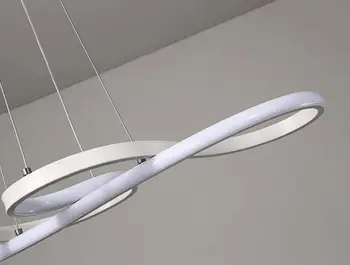 Minimalizam DIY Viseće Moderne Led Viseće Svjetiljke Za blagovanje Bar viseći svijećnjak suspendu Visi Svjetiljka Svjetiljka