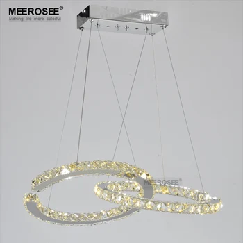 Moderna Led Diamond Visi Svjetiljka LED Crystal Lighting Lustres Hanging Kap Abajur Lamp For Dining Room