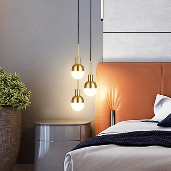 Moderni deco chambre lampa suspendu drvene LED viseće svjetiljke dnevni boravak restoran spušteni strop svjetla deco chambre