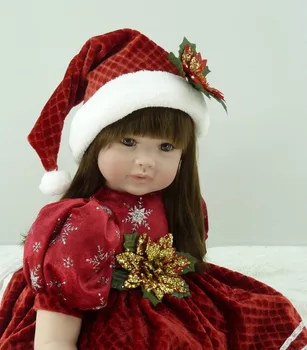 Nove vinil silikonske lutke reborn baby prate trnoružica realnu princezu beba lutka beba high-end božićni butik pokloni