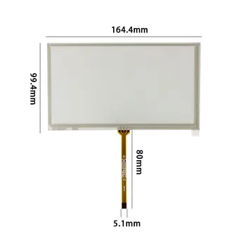Originalni Innolux P070BAG-CM1 TFT LCM 7,0 inča Za Pad Tablet LCD zaslon WithoutTouch 40 Kontakata 1024×600 SRGB