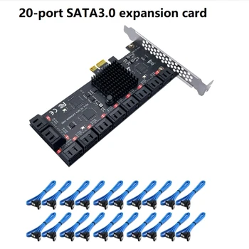 PCI-E X1 Sučelje Smart PCIE SATA Karta s Legure Теплоотвод Topline s Čipom ASMedia PCIE SATA Kartica za Proširenje