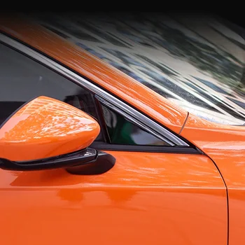 Pcmos Čelik Prozor Satna Stupove Poklopac Završiti Za 2019 2020 Mazda 3 Sedan i Hatchback Vanjski Krom Stil Naljepnice 8 kom. Novi