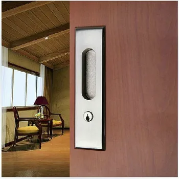 Pomaknite vrata modernog izvlačenje čelične žice klizna vrata-zaključavanje kuka za vješanje klizna vrata ugrađena vrata wc dvorac