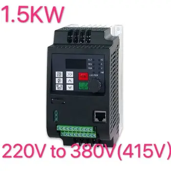 Pretvarač frekvencije pritiska Monofazni 220V na трехфазному 380V varijabilnom инвертору frekvencije 1.5 KW frekvencije za motor