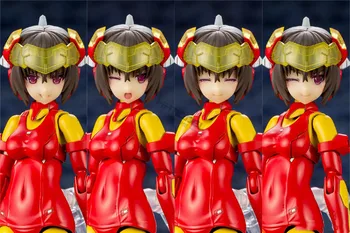 RAPID RAIDER FG048 15cm Mecha Girl Action Figure Full Set with Red Big Eagle Motorcycle Set for Fans Collection
