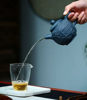 San Yuan Hu Kineski Čaj Keramički Čajnik Za Puerh Čaj Oolong Čaj Ručni Rad