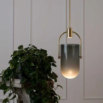 Skandinavski viseće svjetiljke svjetiljka staklo Ukras Kuće Downlight E27 Led viseće svjetiljke luminaria pendente