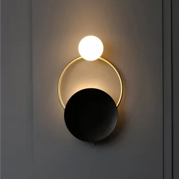 Stil постмодерн noćni lampe spavaća soba lampa dnevni boravak prolaz lampa pozadina zidne lampe iron zidna svjetiljka je moderan, jednostavan