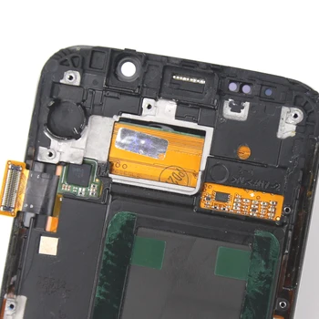 Testiran Za Samsung S6 Edge LCD Zaslon S Okvirom S Touch Screen Digitizer Skupštine Za Samsung G925F Zamjena Ekrana
