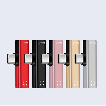 Tip C do 3,5 mm Priključak Za Slušalice, Kabel za Punjenje Konverter USB 3.0 Tip C OTG Adapter za MacBookPro Xiaomi Huawei Type-C