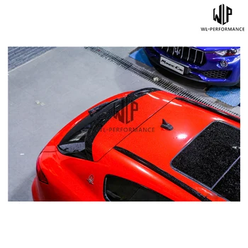 Visoka Kvaliteta Karbonskih Vlakana Gornja Krila Stražnji Spojler Pribor Automobila Styling Za Maserati Levante GTS Stil Karoserije Kit