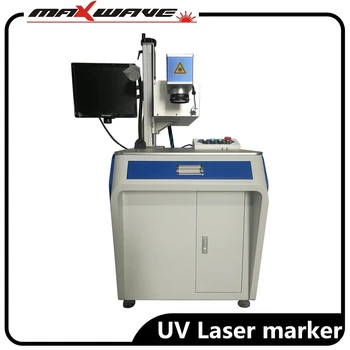 Visoka kvaliteta UV laser obilježavanja stroj Maxwave Laser tvornička cijena 3 W 5 W 10 W 12 W UV laserski marker za nakit dijamant s USB