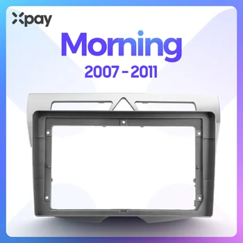 XPAY 9 inča 2din okvir ploči s instrumentima u automobilu CD DVD GPS auto radio stereo završiti komplet audio traka za KIA Morning 2007-2011 Okvir