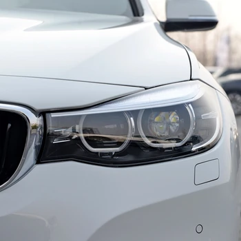 Za-BMW Serije 3 GT F34 INICIJATIVA 2016-2020 prednjih Svjetala vozila Poklopac objektiva Prednja Prozirna Abažur U obliku Školjke Staklo