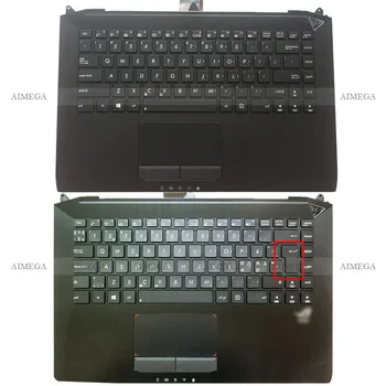 Za laptop ASUS G46 G46V G46VW Naglasak Za ruke Gornje Kućište S pozadinskim osvjetljenjem tipkovnice touch Touchpad