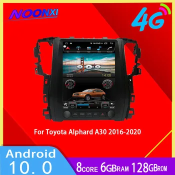 Zaslon osjetljiv na dodir Za Toyota Alphard A30-2020 Auto DVD Pametan Media Player, GPS Navigacija Radio Android 11 5G Glavna Jedinica
