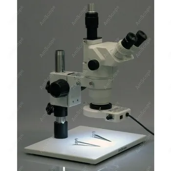 Zoom-mikroskop-AmScope Donosi 6.7 X-45X Zoom-Mikroskop s 80-led ring pozadinskim osvjetljenjem