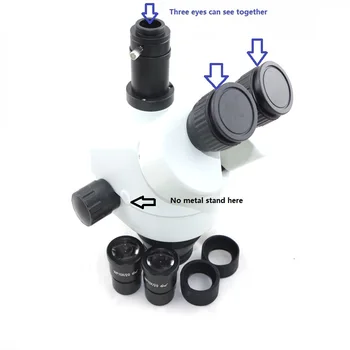 Тринокулярный Stereo Zoom Mikroskopa 3.5 X-90X Popravak Mikroskop Lemljenje 20MP HDMI USB Kamera 144 LED Prsten Svjetla Microscopio mat
